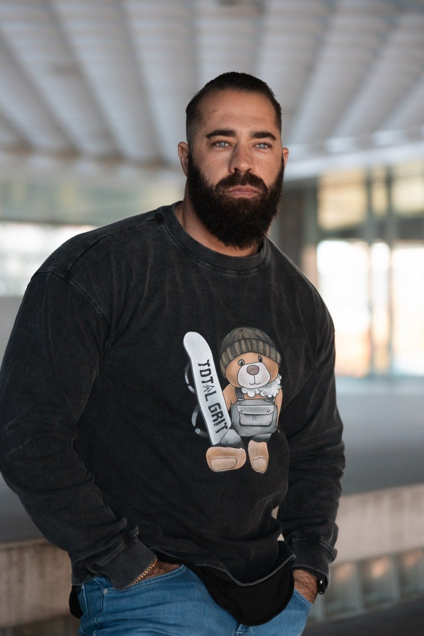 Snow Teddy Crewneck