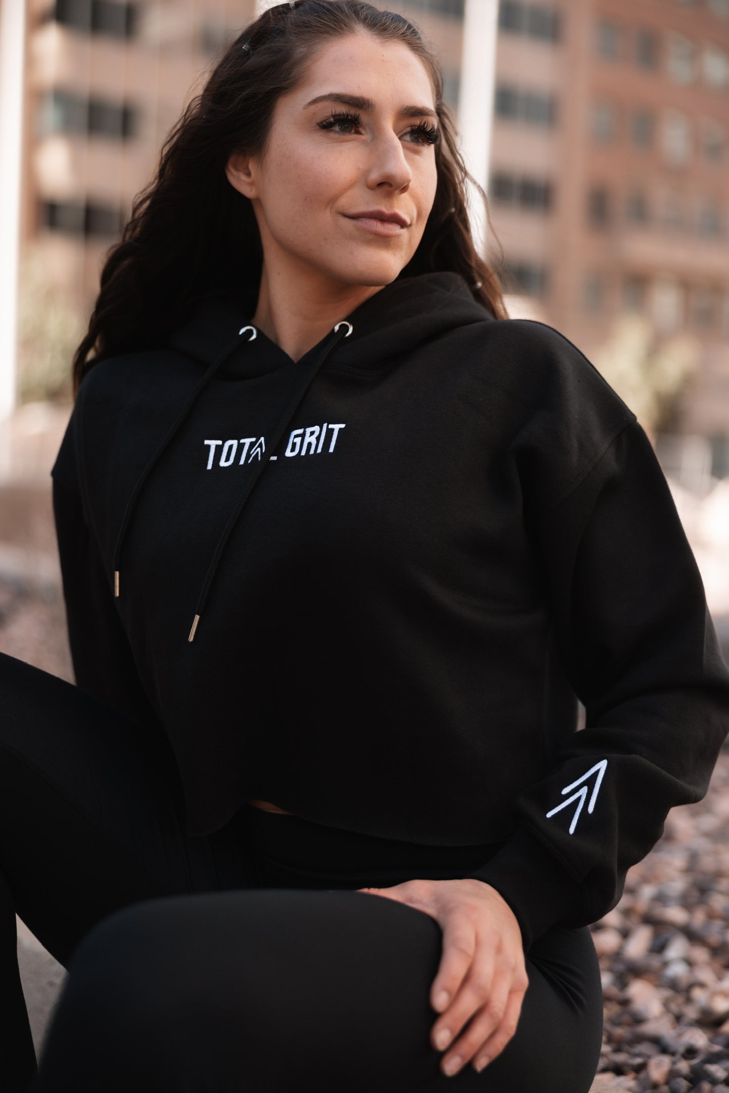 Essential Crop Hoodie